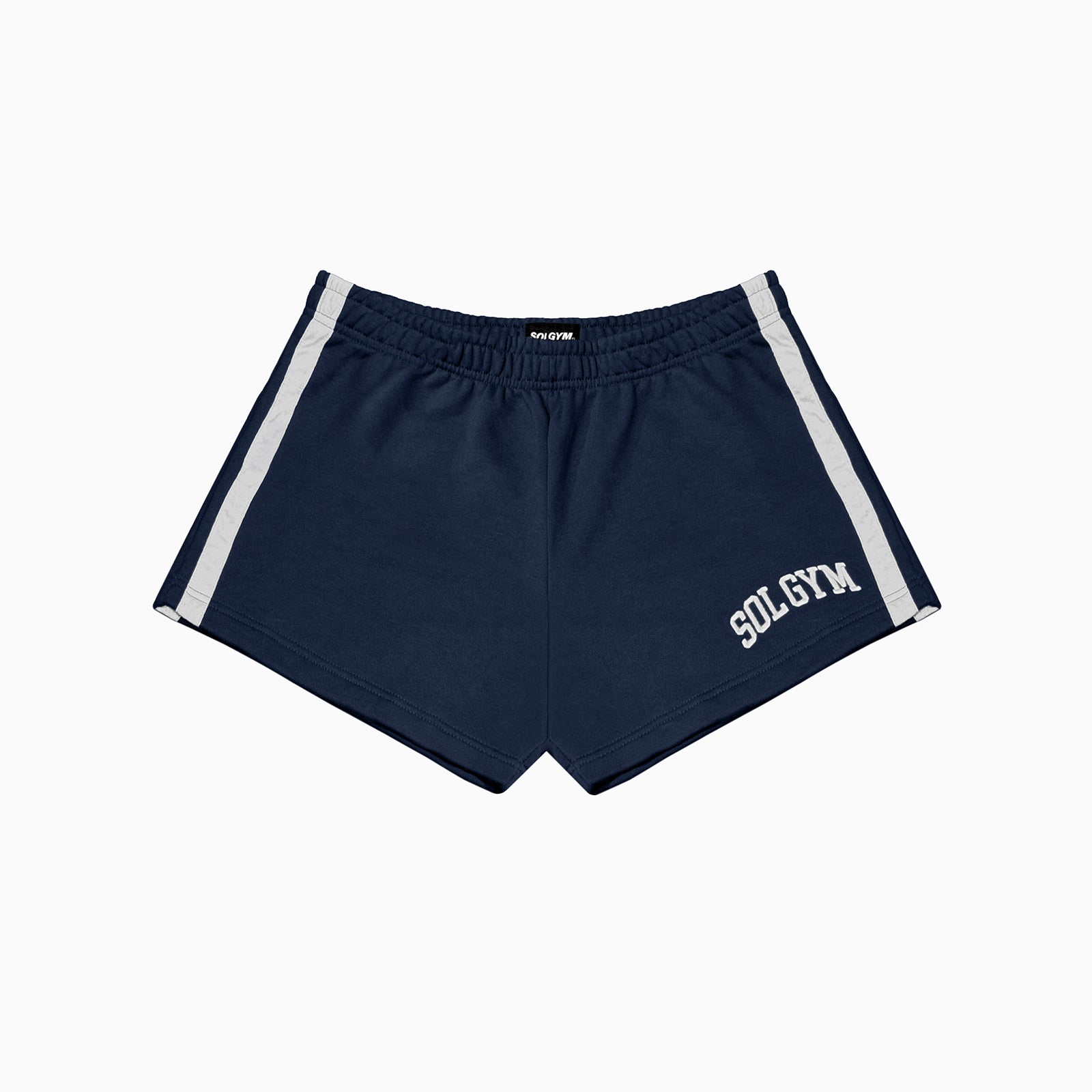 80s Bodybuilding Shorts, Navy Shorts Sol Gym