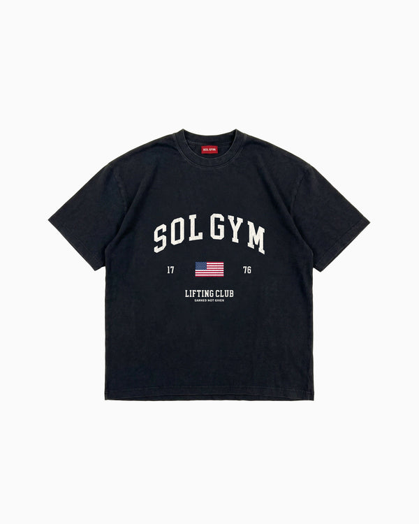 1776 USA PUMPCOVER, BLACK