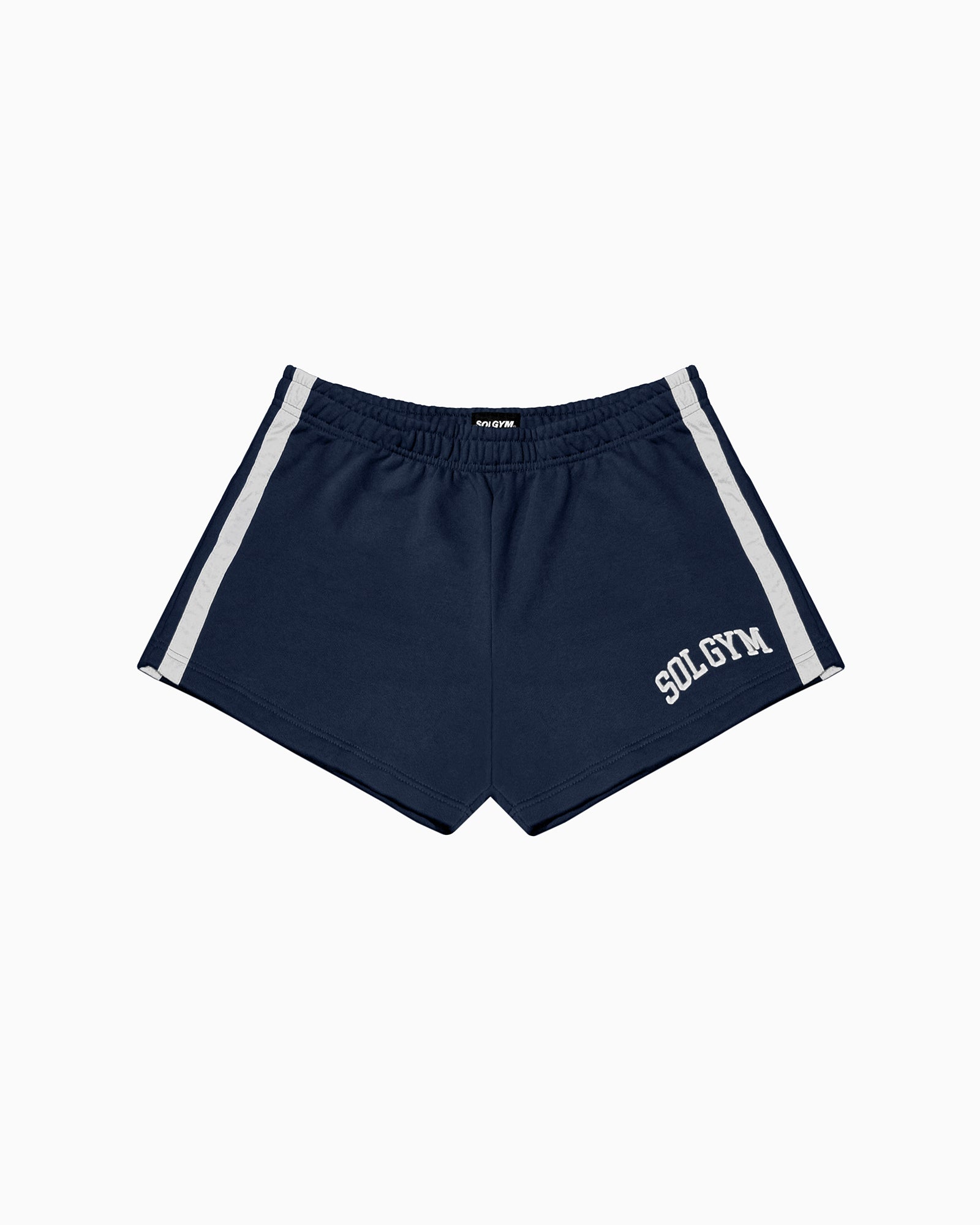 80s Bodybuilding Shorts, Navy Shorts Sol Gym