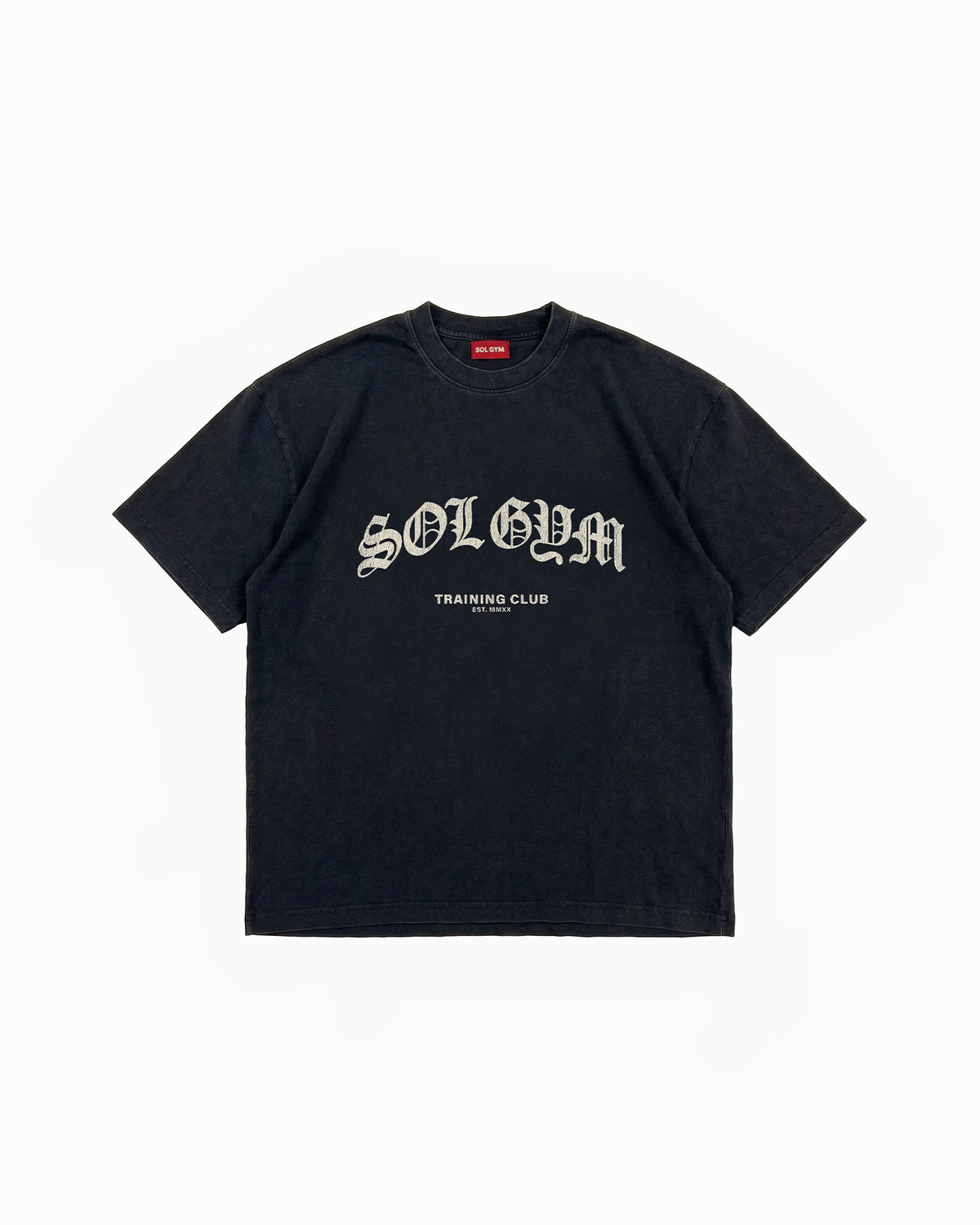 Sol Gym cotton pumpcover in black