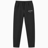 Collegiate Cotton Sweatpants, Black