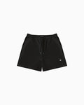 Black 300gsm cotton gym shorts for men — Sol Dept.