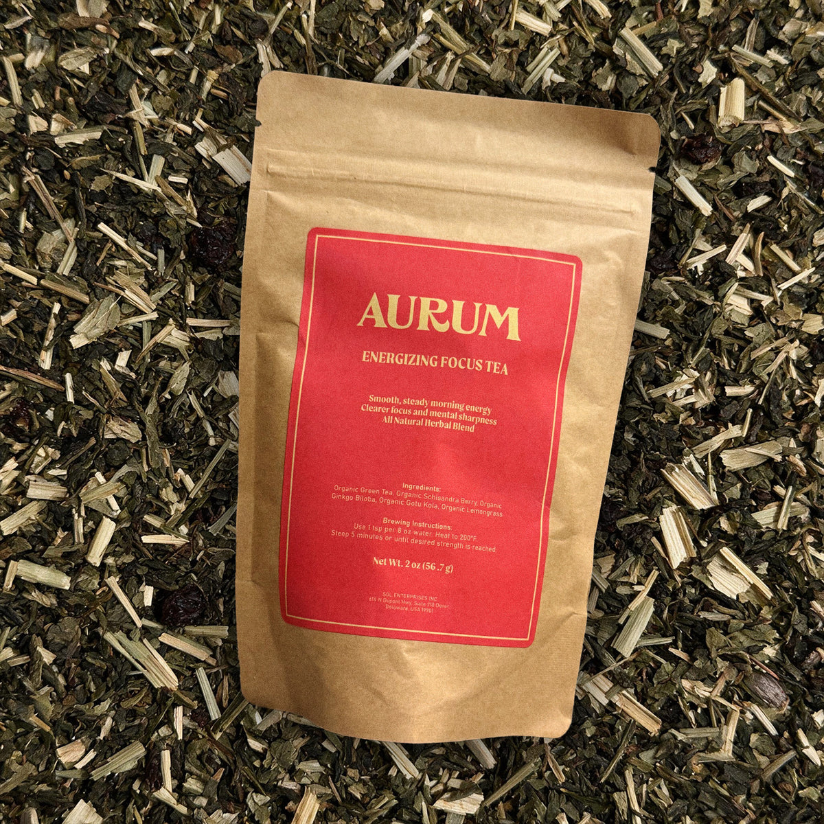 Aurum Energizing Focus Tea