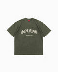 Sol Gym cotton pumpcover in military green