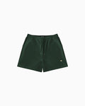 Forest green 100% cotton gym shorts for men — Sol Dept.