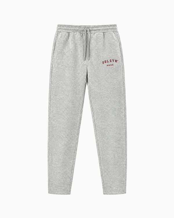 Collegiate Cotton Sweatpants, Grey