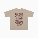 Never Relent Oversized T Shirt Clothing Sol Gym