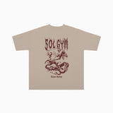Never Relent Oversized T Shirt Clothing Sol Gym
