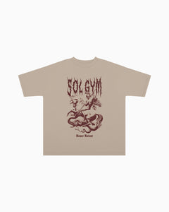 Never Relent Oversized T Shirt Clothing Sol Gym