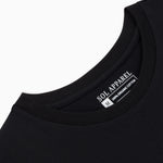Organic Cotton T-Shirt, Black Clothing Sol Dept.