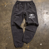 Lux Vintage Culture Sweatpants detail — SOL GYM