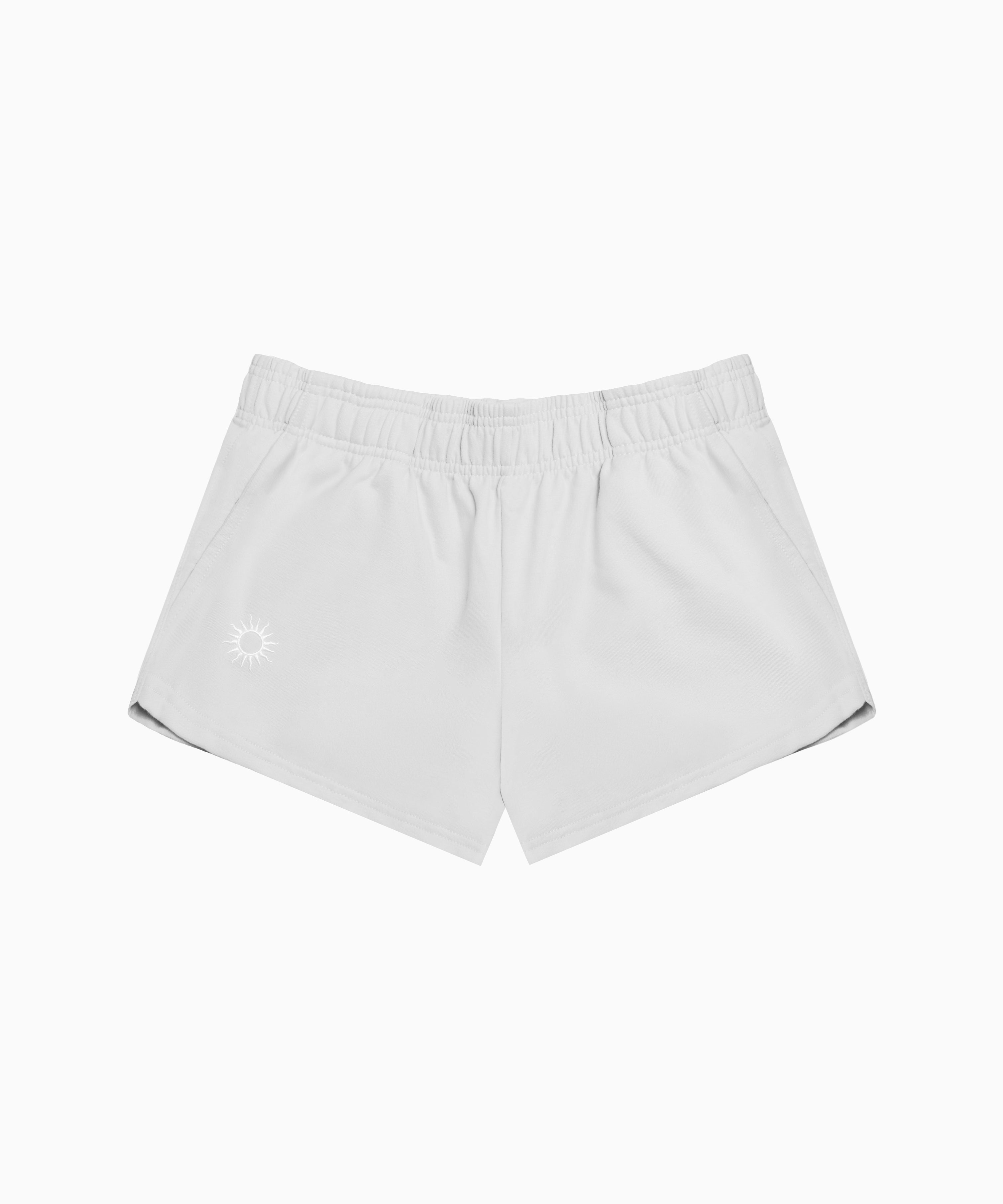 Women's Sol Shorts, Off White Shorts Sol Gym