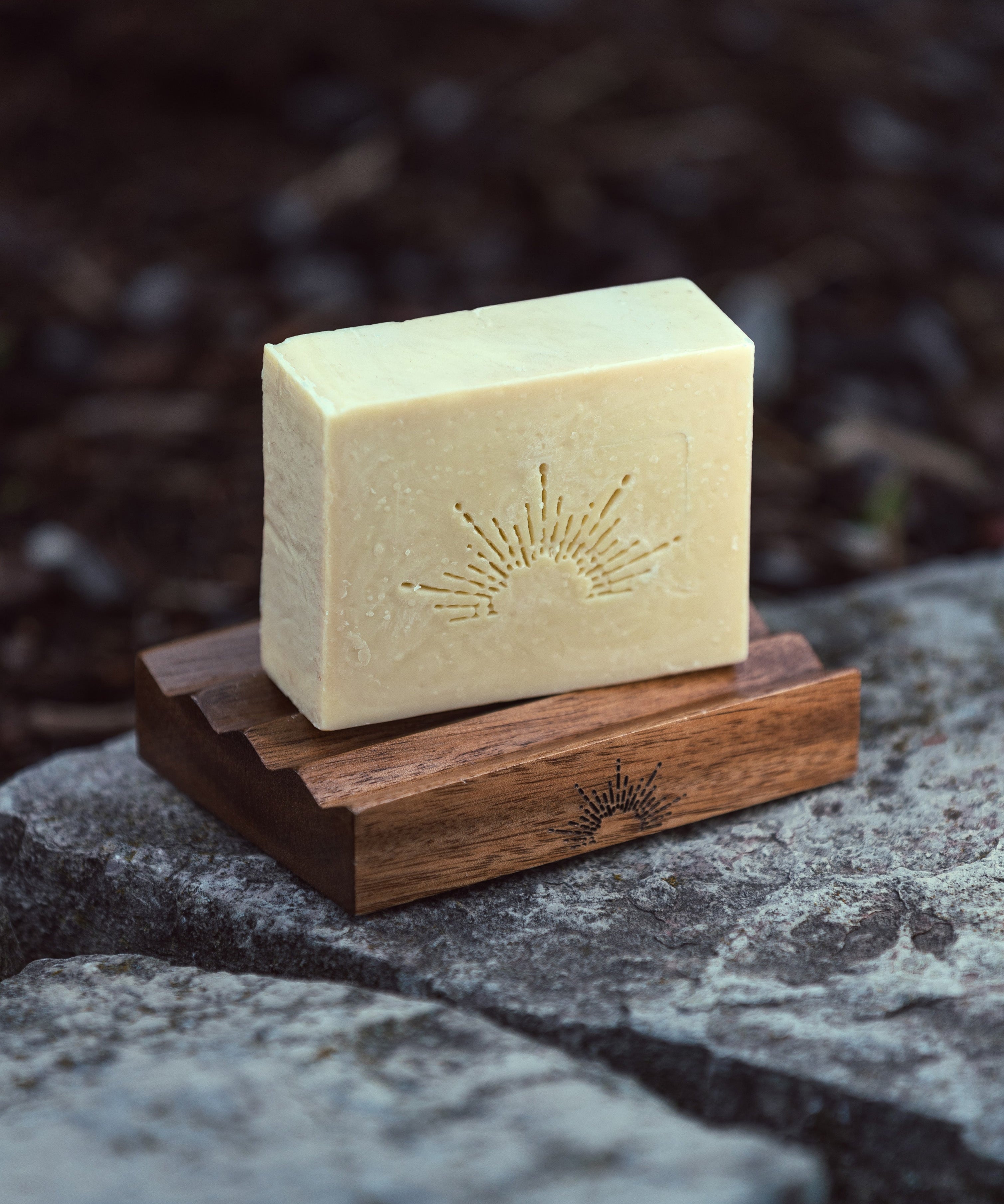 Teak Wood Soap Saver Container Sol Scents