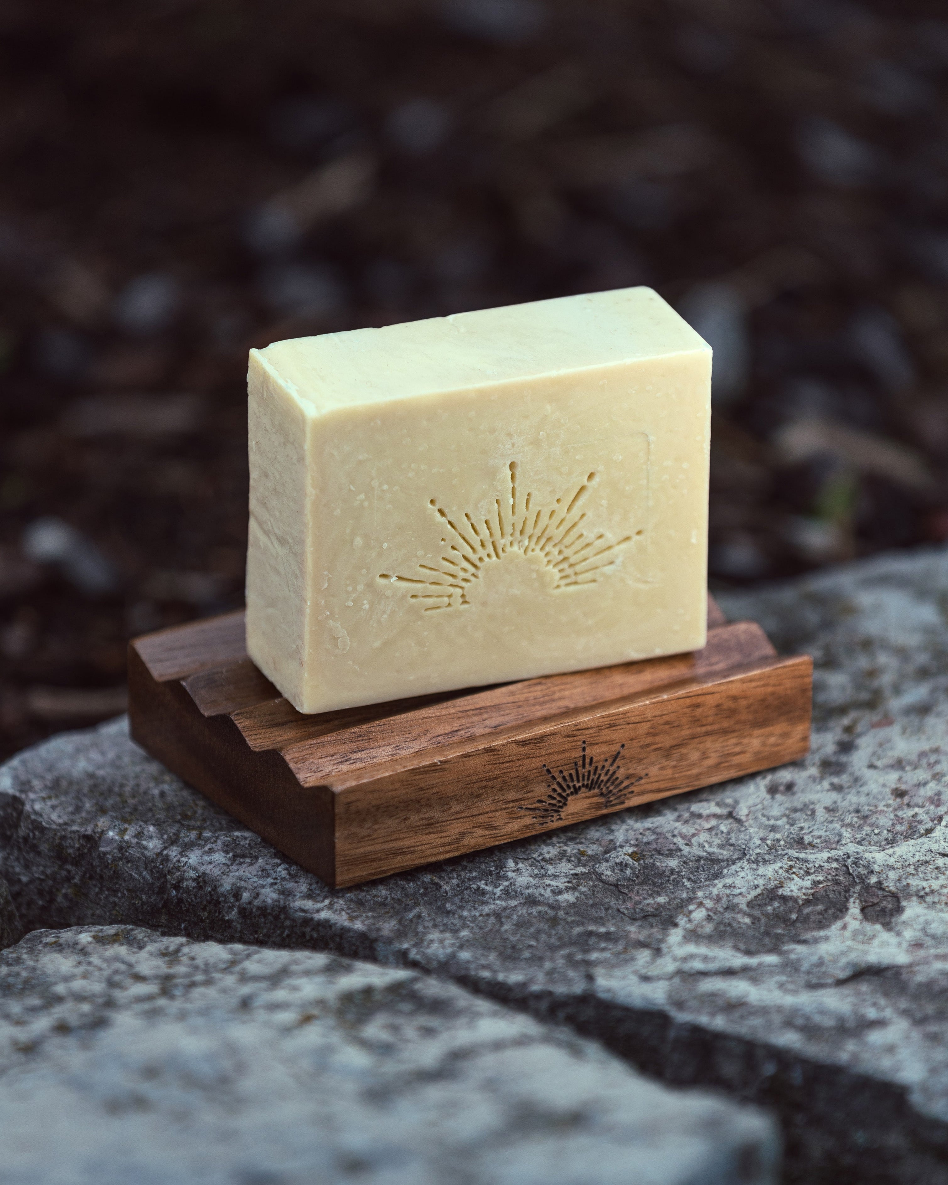 Teak Wood Soap Saver Container Sol Scents